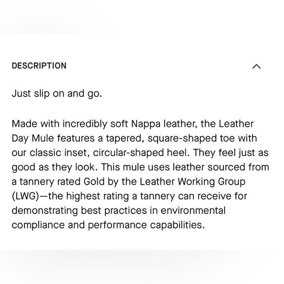 NEW EVERLANE The Day Mule in black leather - Picture 7 of 9